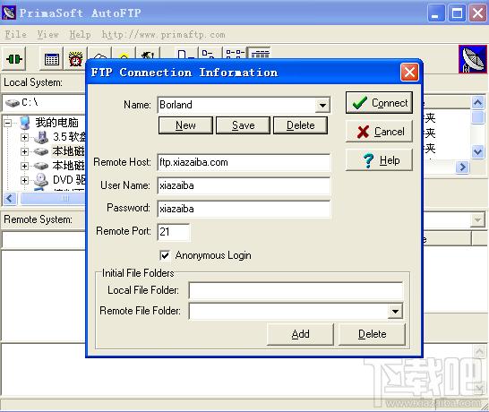 AutoFTP Professional,PrimaSoft AutoFTP PRO,PrimaSoft AutoFTP,FTP客户端