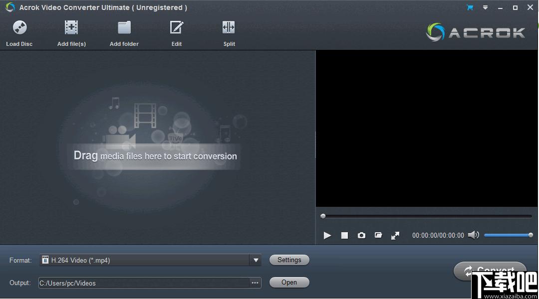 Acrok Video Converter Ultimate下载,视频转换,格式转换,DVD翻录