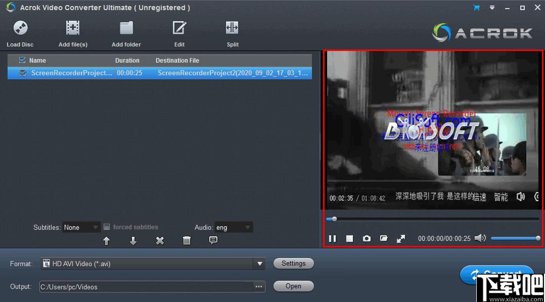 Acrok Video Converter Ultimate下载,视频转换,格式转换,DVD翻录