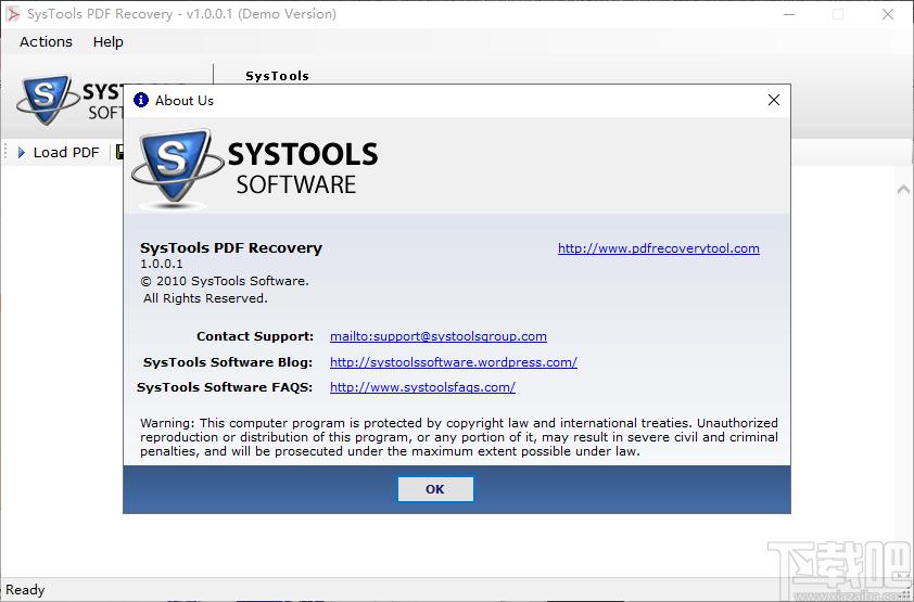 SysTools PDF Repair下载,PDF修复软件