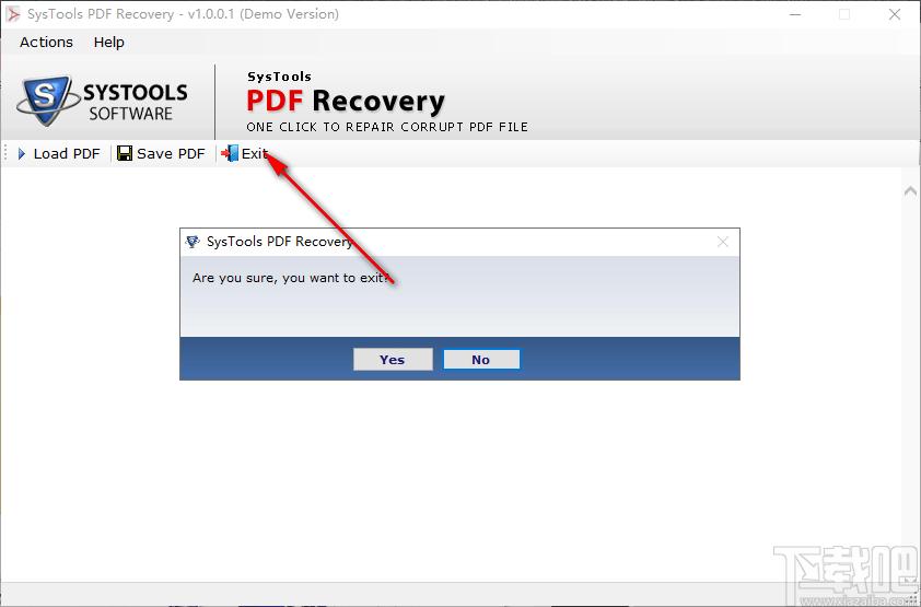 SysTools PDF Repair下载,PDF修复软件