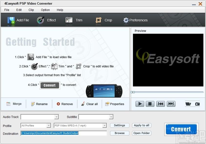 4Easysoft PSP Video Converter下载,PSP视频转换器,视频转换