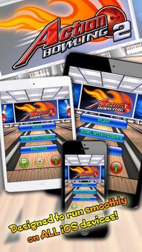 动感保龄球2无限金币版(action bowling 2)下载,动感保龄球2,休闲游戏,保龄球游戏